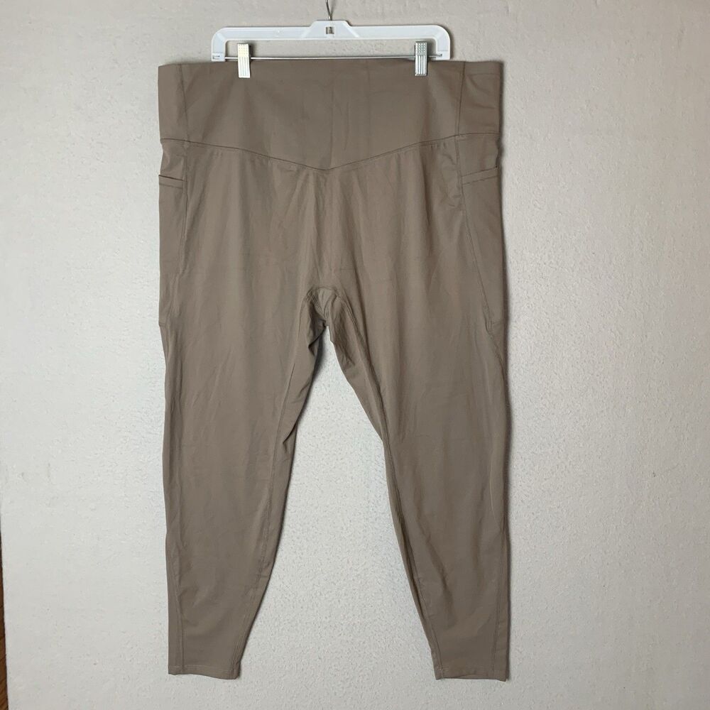 Halara UltraSculpt Leggings Women 3X Brown High Waisted Tummy Control Shaping